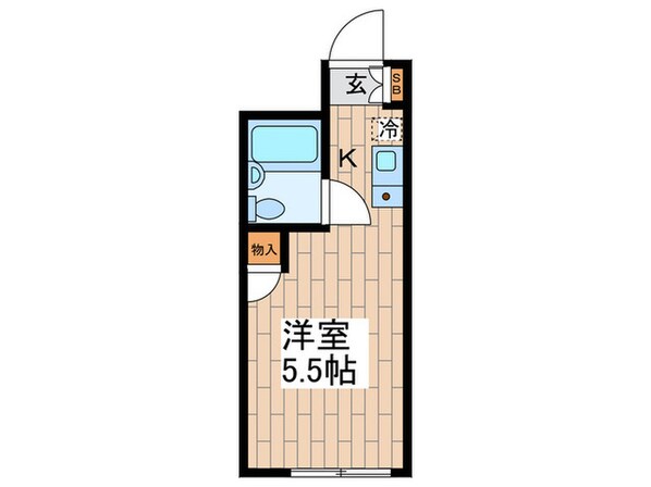 アットマ－ク調布の物件間取画像